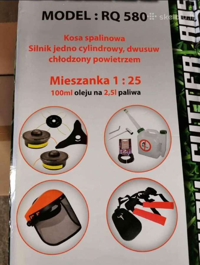 Demon Rq-580 Trimeris su daug priedų komplekte! - nuotraukos Nr. 6