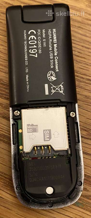 Huawei E180 modemas - nuotraukos Nr. 5