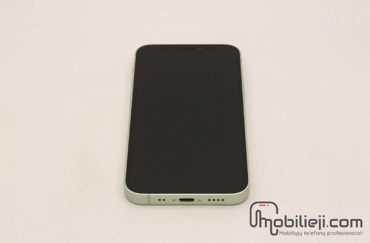 Idealios būklės Apple iPhone 12 mini 64gb Green