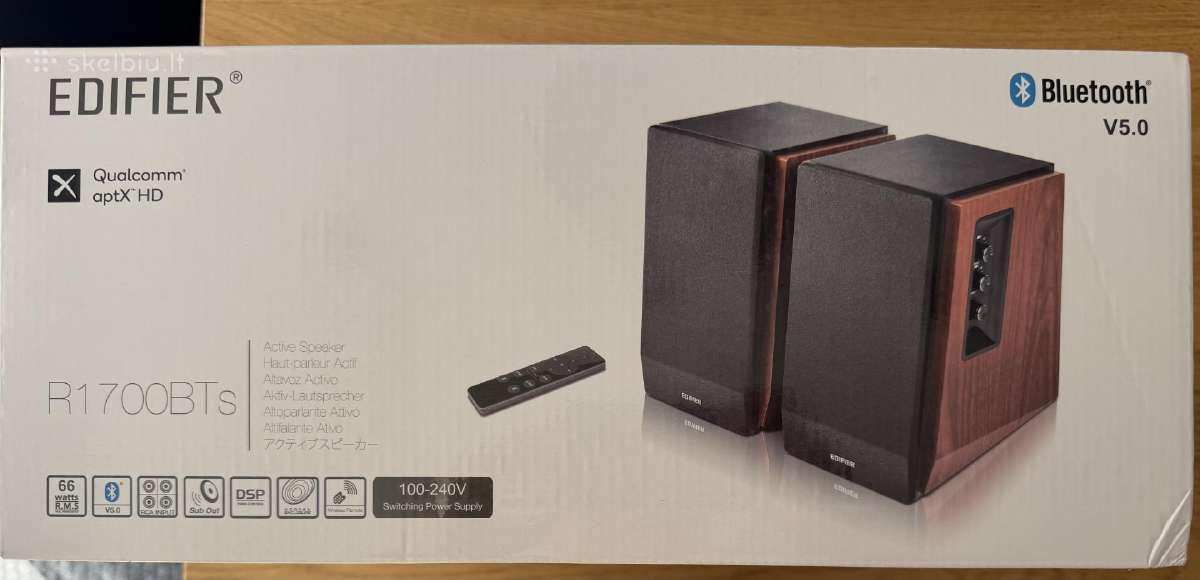 Kolonėlė Edifier Studio R1700bt, juoda sp., 66 W