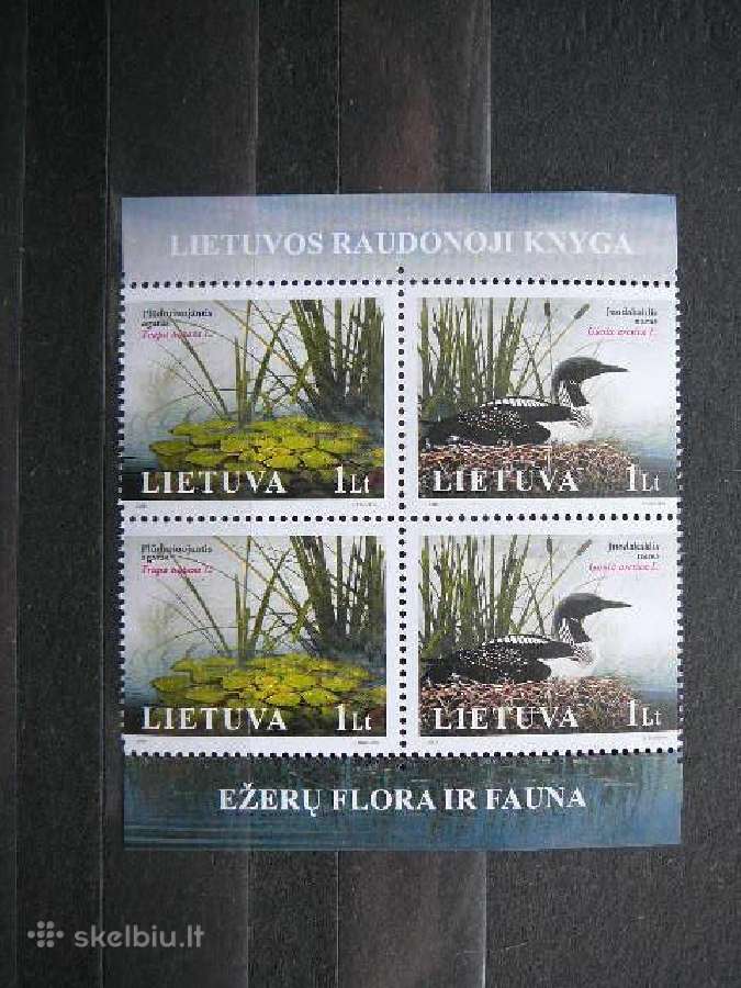 Lietuva 2005 Fauna Flora Pauksciai Mnh lit883s3