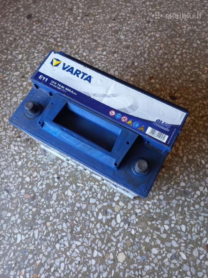 Akumuliatorius Varta - nuotraukos Nr. 5