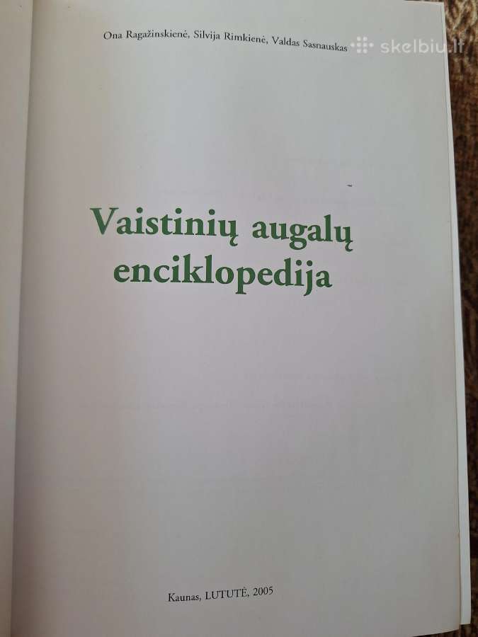 Vaistinių augalų enciklopedija - nuotraukos Nr. 2