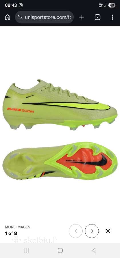 Nike Air Zoom Mercurial Vapor 16 Elite Fg Max Volt