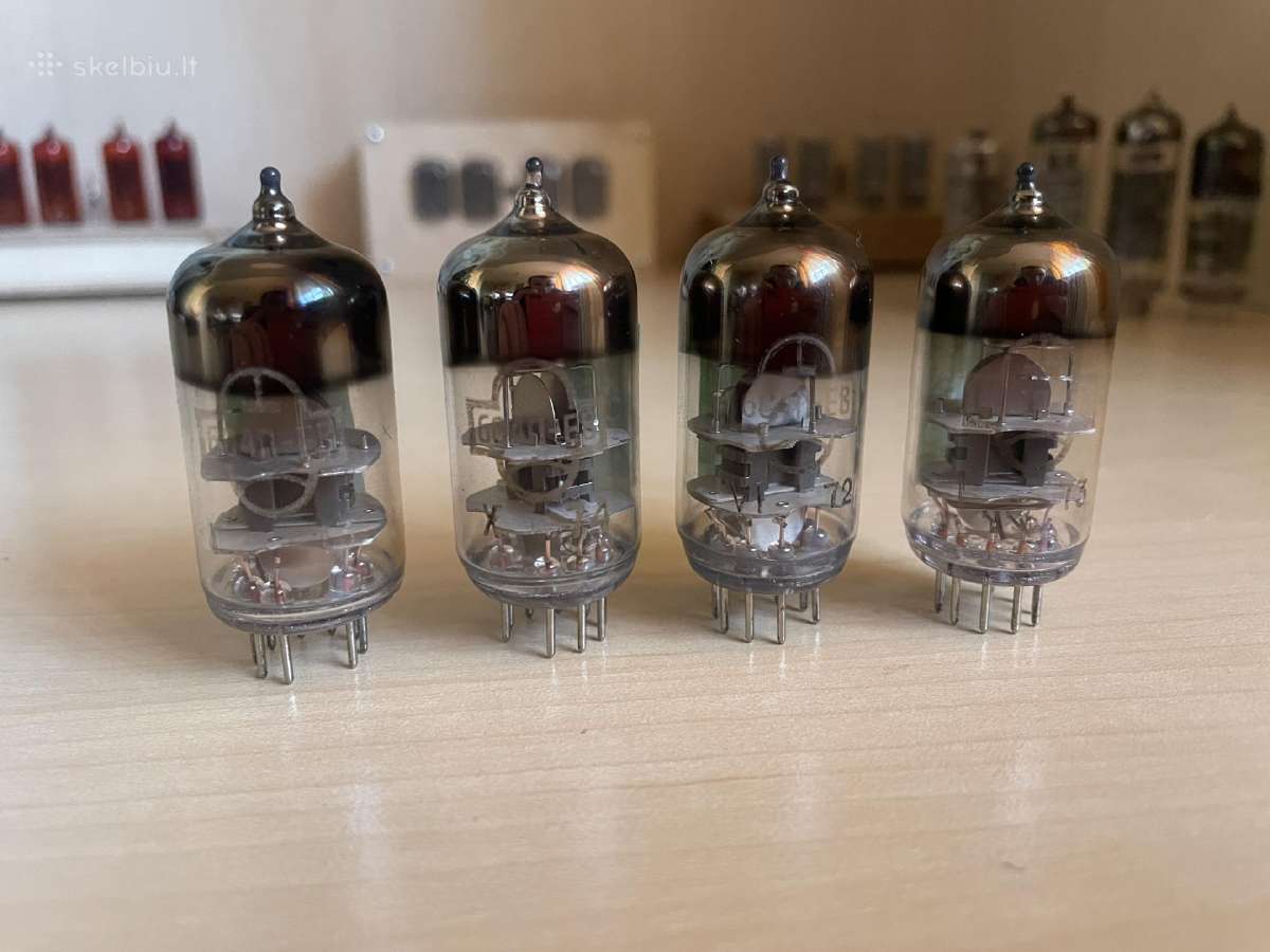 Importinės ir sovietinės radio lempos - nuotraukos Nr. 5