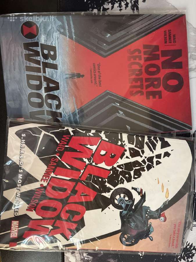 Black widow komiksai
