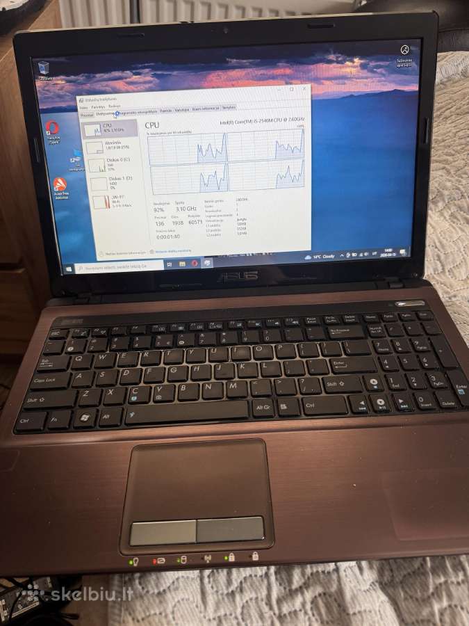 Asus a53e nauja baterija