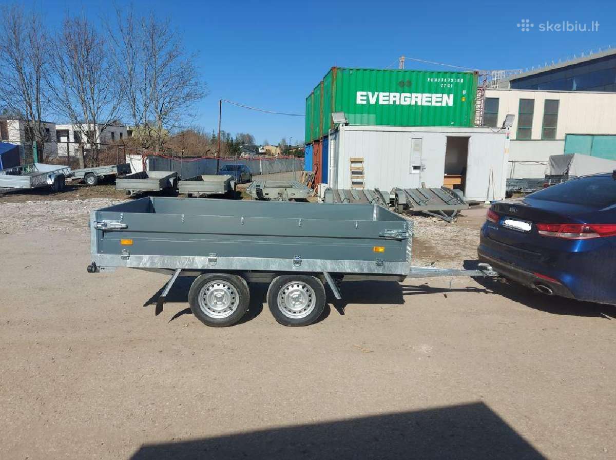 3m bortinė platforma B kategorijai Fracht - nuotraukos Nr. 13
