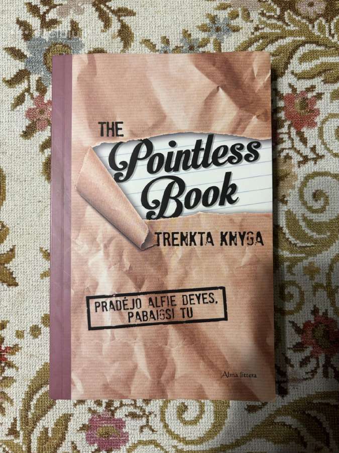 Alfie Deyes - The Pointless Book: Trenkta knyga