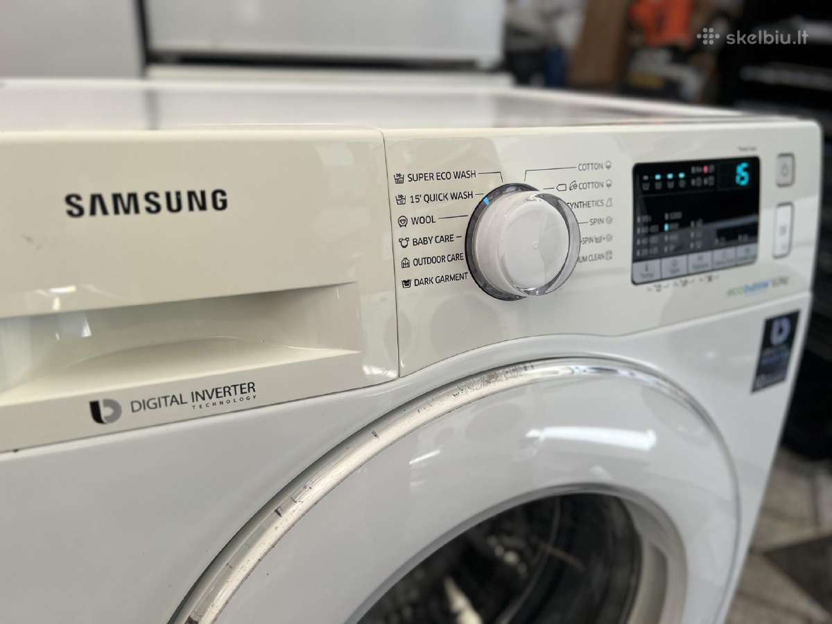 Samsung Ww60j4210jw/le, 6 kg, 1200aps/min - nuotraukos Nr. 3