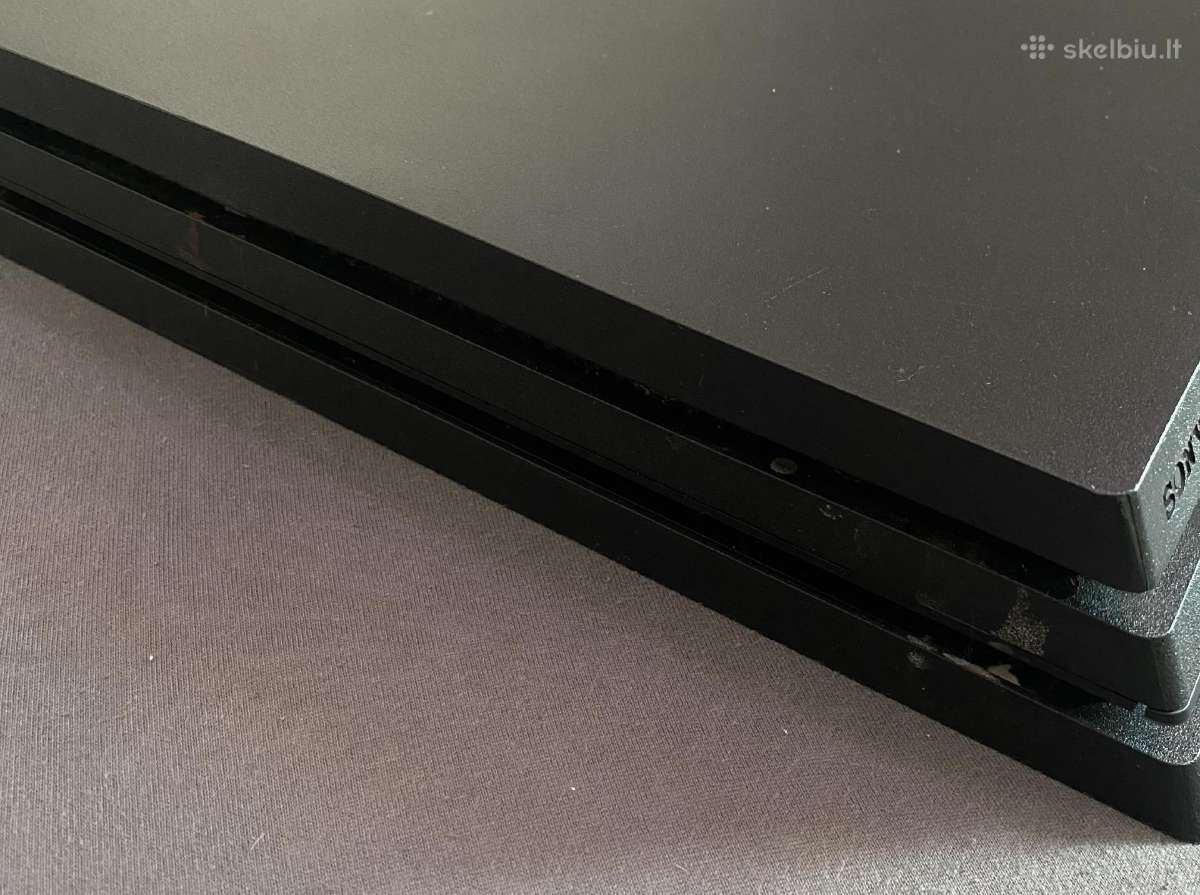 Ps4 Pro 1tb + 2 pulteliai, pilnai veikiantis - nuotraukos Nr. 5
