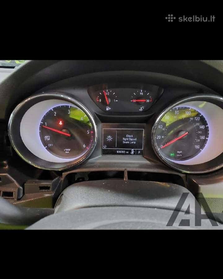 Opel astra 2019metu 1,6dyzelis. 100kw Dalimis - nuotraukos Nr. 6