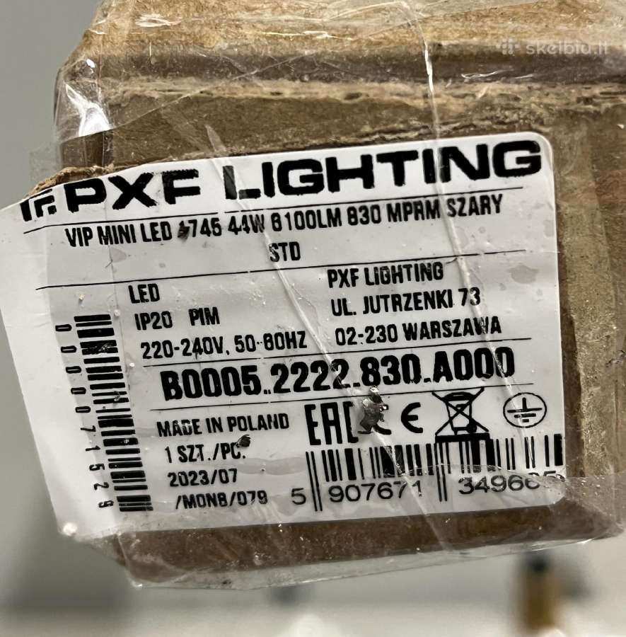 Nauji Pxf Lighting VIP Mini LED Sviestuvai