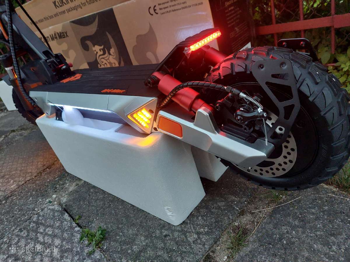 Kukirin M4 Max (45kmh , 70km range, 800w) (Naujas) - nuotraukos Nr. 3
