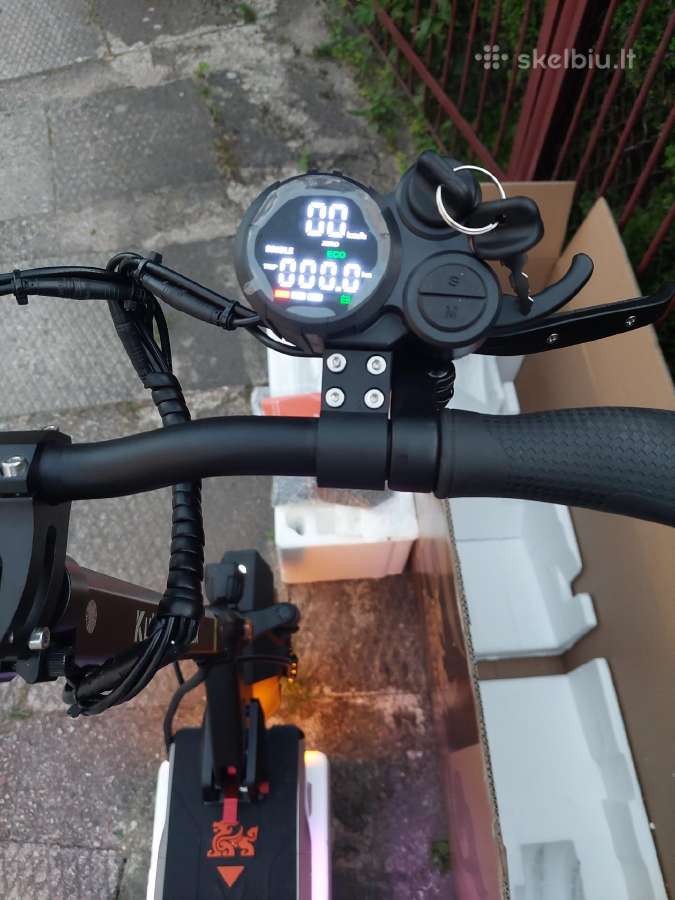 Kukirin M4 Max (45kmh , 70km range, 800w) (Naujas) - nuotraukos Nr. 4