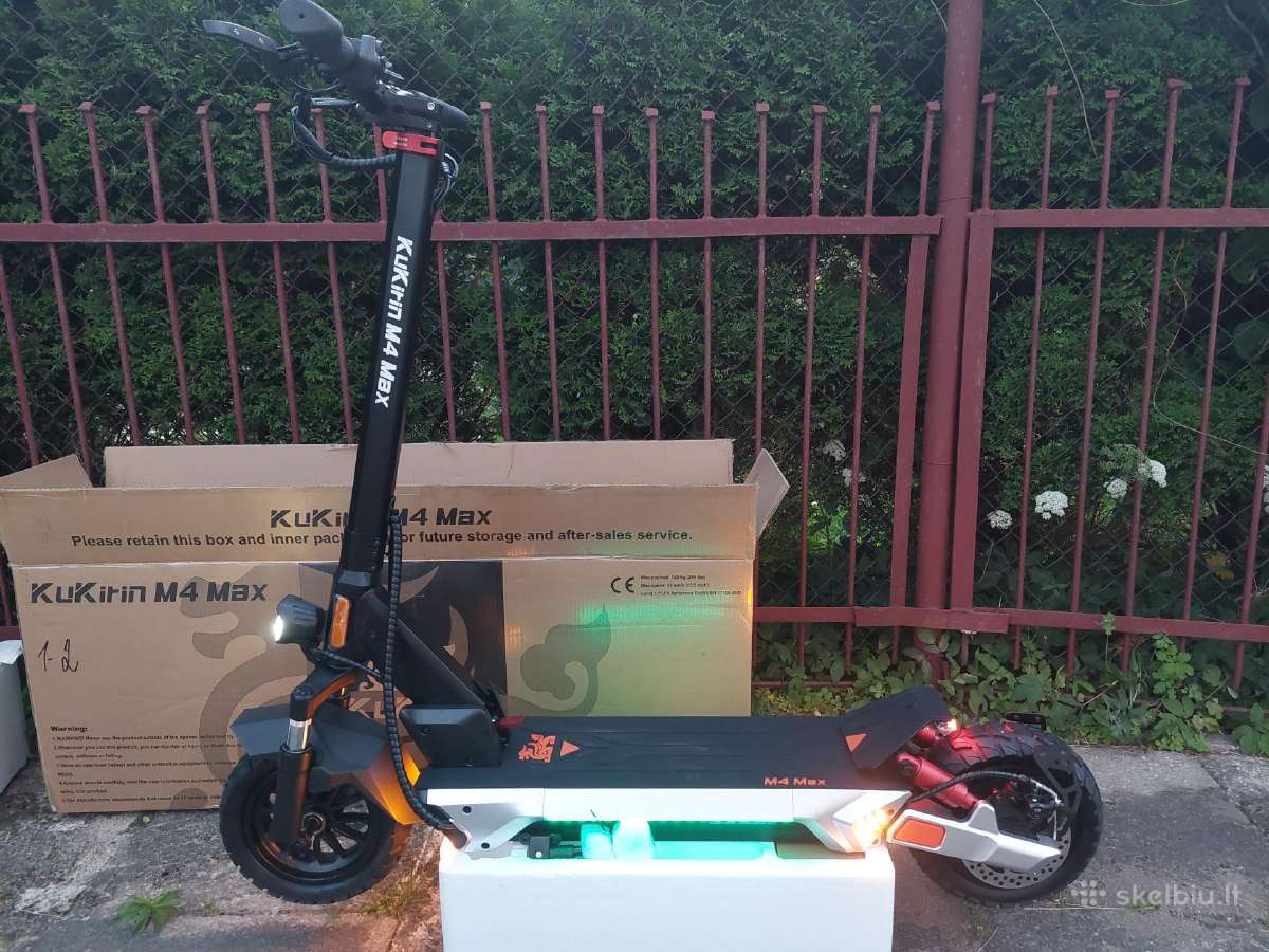 Kukirin M4 Max (45kmh , 70km range, 800w) (Naujas) - nuotraukos Nr. 9