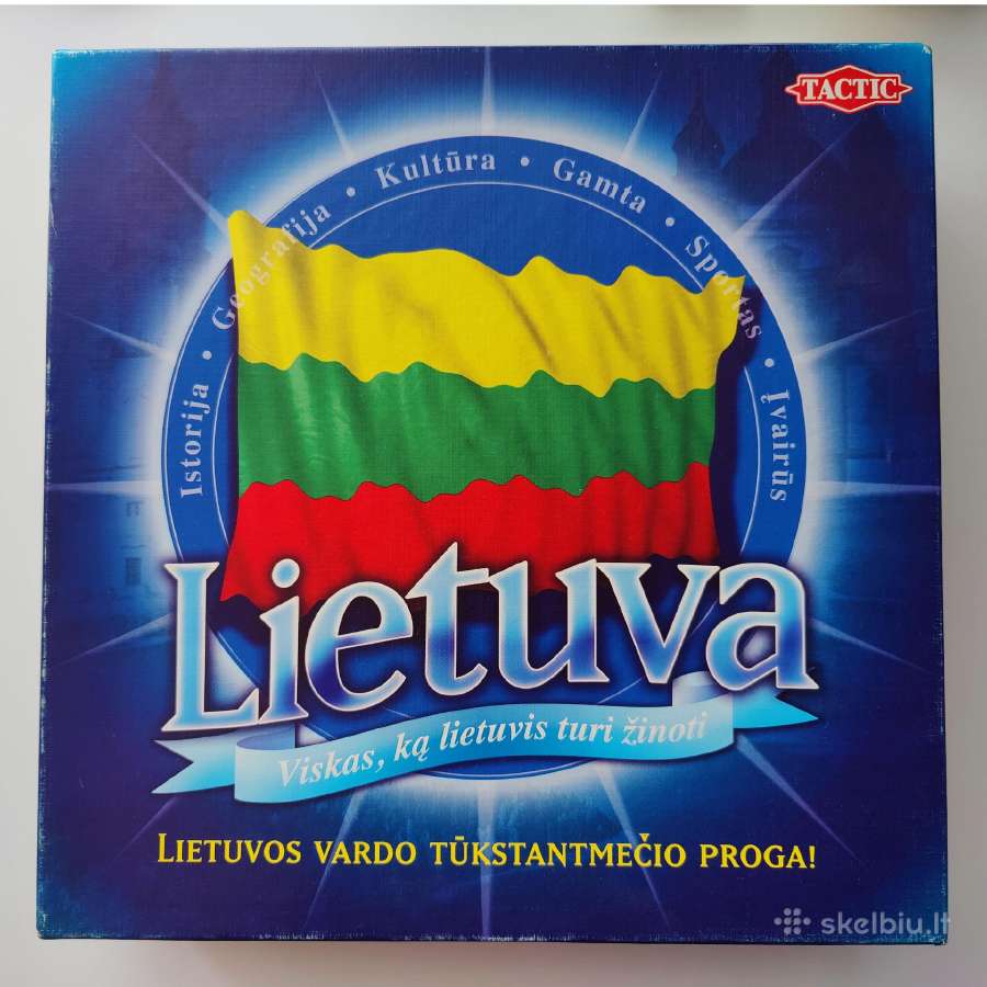 Stalo žaidimas Lietuva (Tūkstantmečio leidimas) - nuotraukos Nr. 5