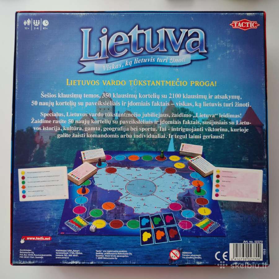 Stalo žaidimas Lietuva (Tūkstantmečio leidimas) - nuotraukos Nr. 4