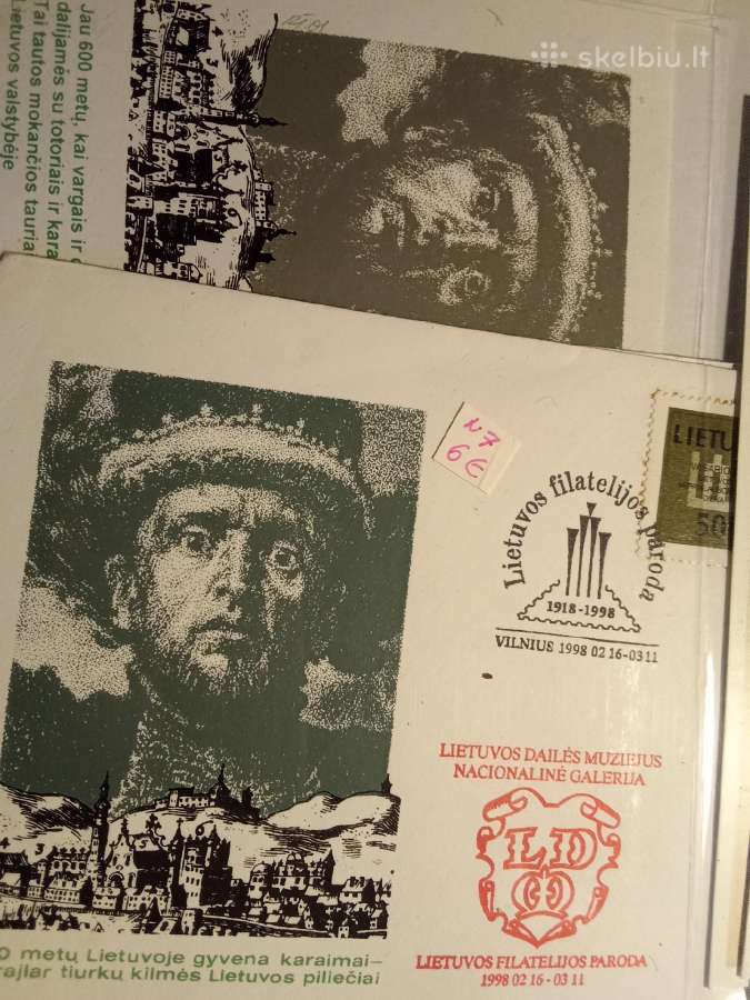 Vokai ir atvirukai su Vytautu ir Žalgirio musiu - nuotraukos Nr. 32