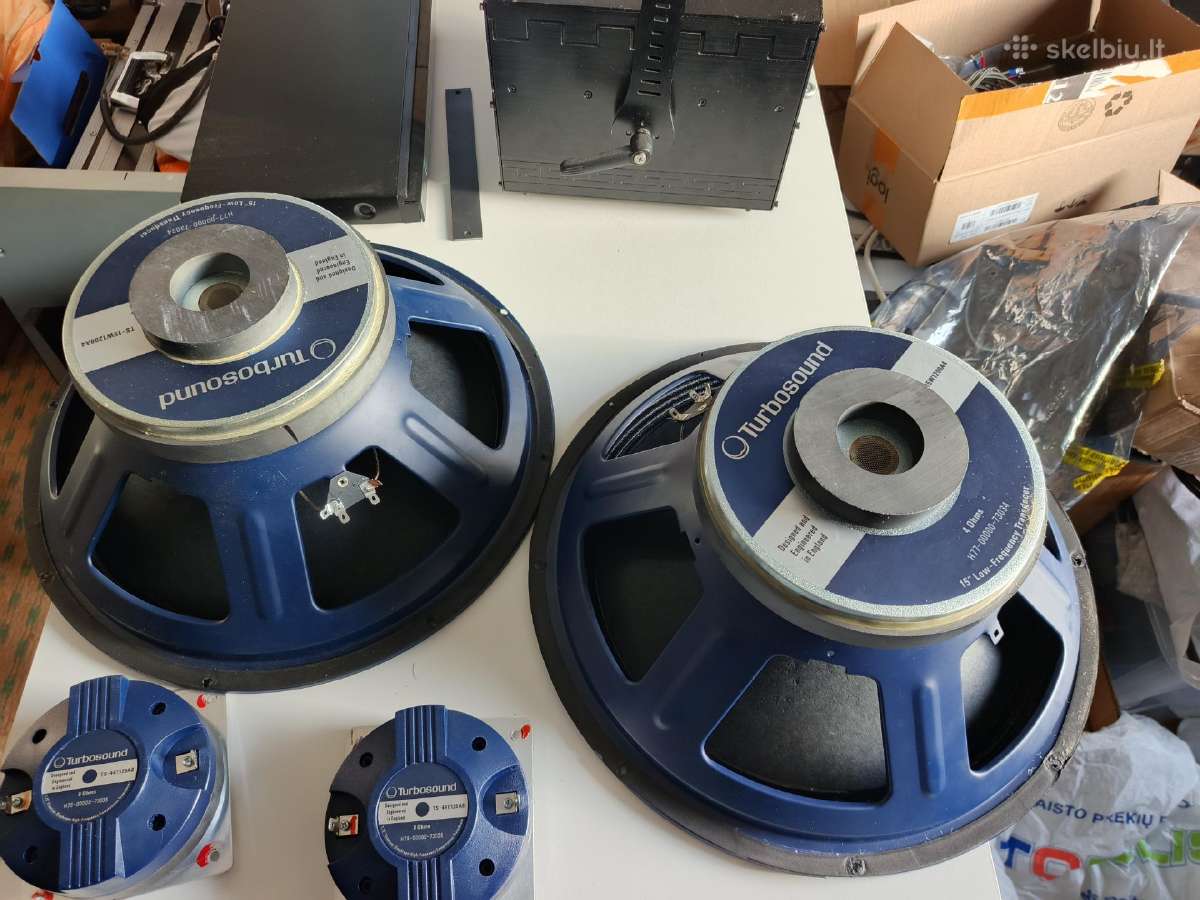 Garsekalbiai Turbosound