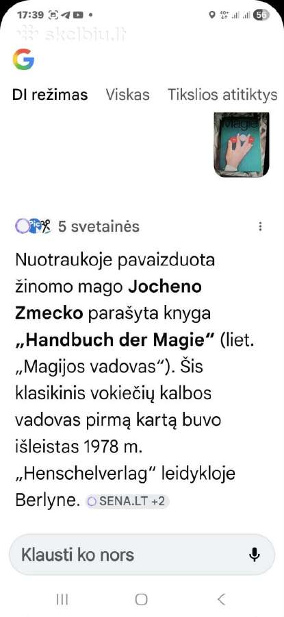 Magijos vadovas - nuotraukos Nr. 4