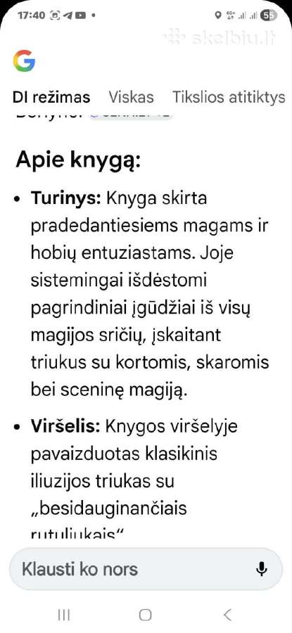 Magijos vadovas - nuotraukos Nr. 5