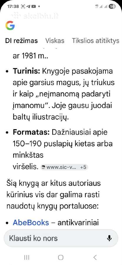 Magijos vadovas - nuotraukos Nr. 7
