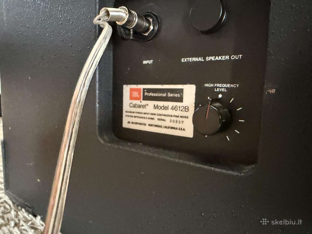 Kolonėlės Jbl 4612b - nuotraukos Nr. 6