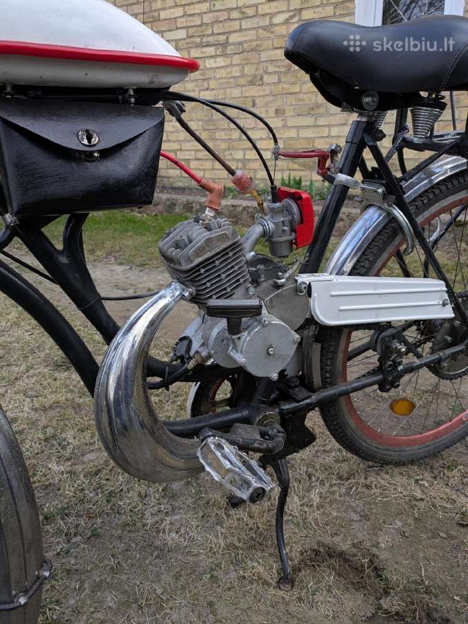 Motorinis benzinis dviratis - nuotraukos Nr. 3