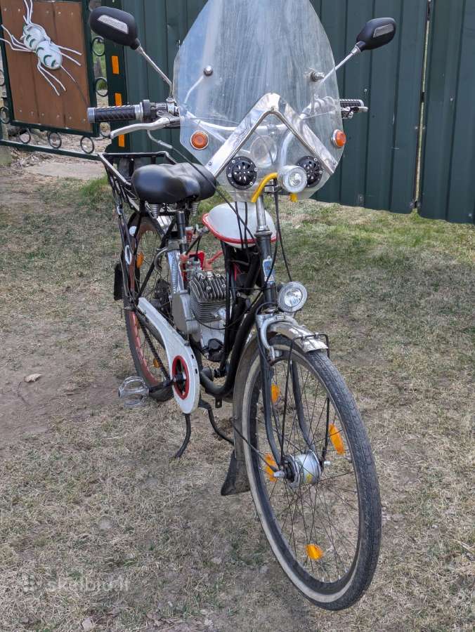 Motorinis benzinis dviratis - nuotraukos Nr. 4