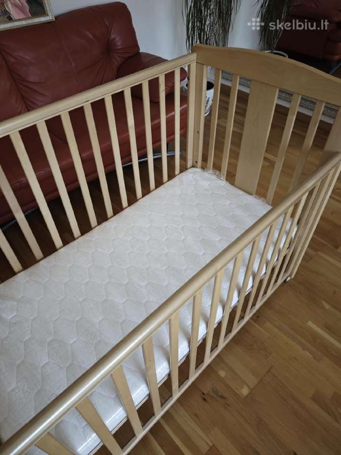 Vaikiška lovytė Yaapy Kids su čiužiniu. - nuotraukos Nr. 7