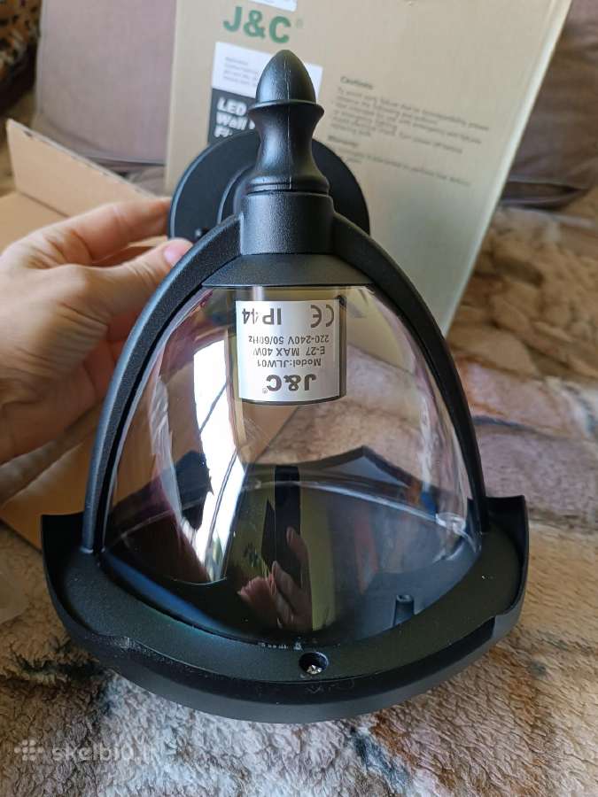 LED sieninis lauko žibintas - nuotraukos Nr. 3