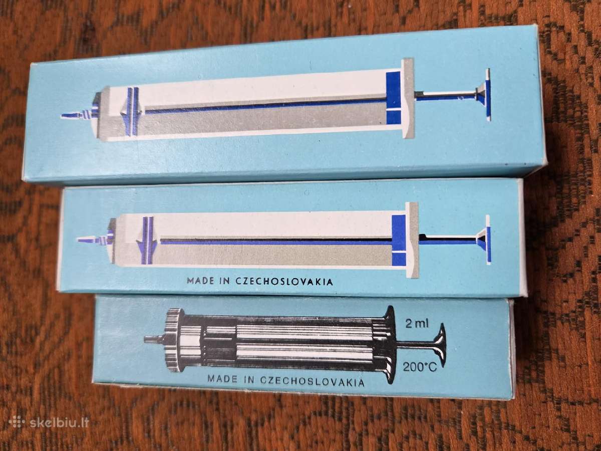 Super Steril medicininiai švirkštai su dėžutėmis. - nuotraukos Nr. 2