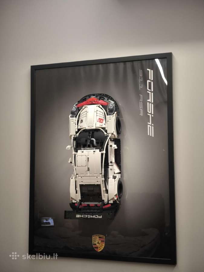 Lego technic Porsche 911 Rsr modeliukas supaveiks - nuotraukos Nr. 2