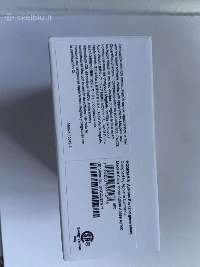 Apple Air pods pro 2nd generation - nuotraukos Nr. 5