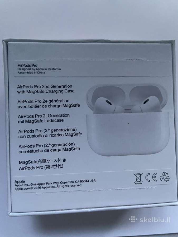Apple Air pods pro 2nd generation - nuotraukos Nr. 6