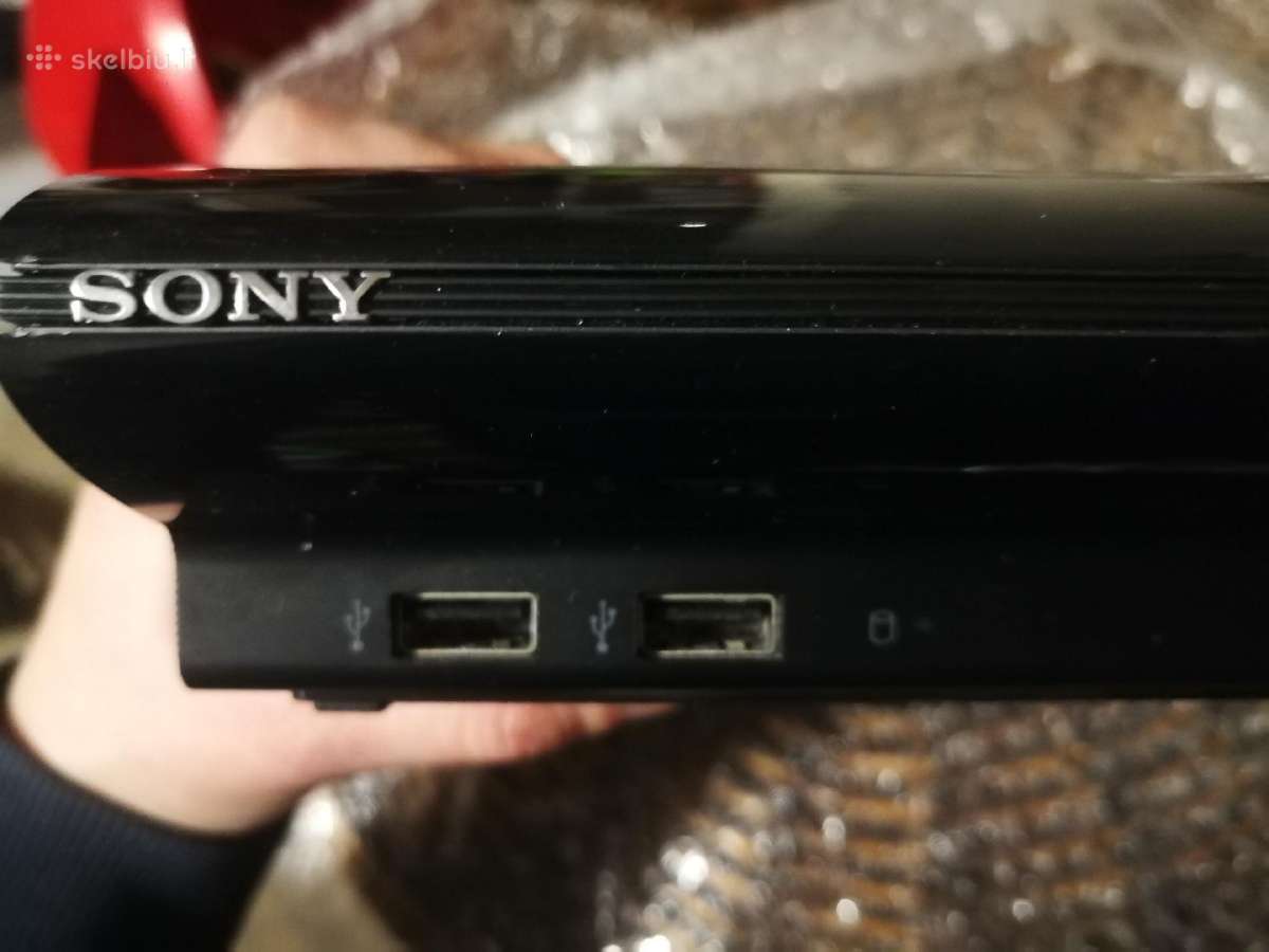 Žaidimų konsolė PS3 + žaidimai - nuotraukos Nr. 12