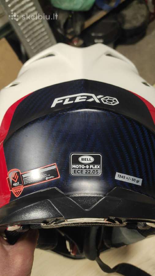 Bell moto -9 Flex M dydžio šalmas - nuotraukos Nr. 2