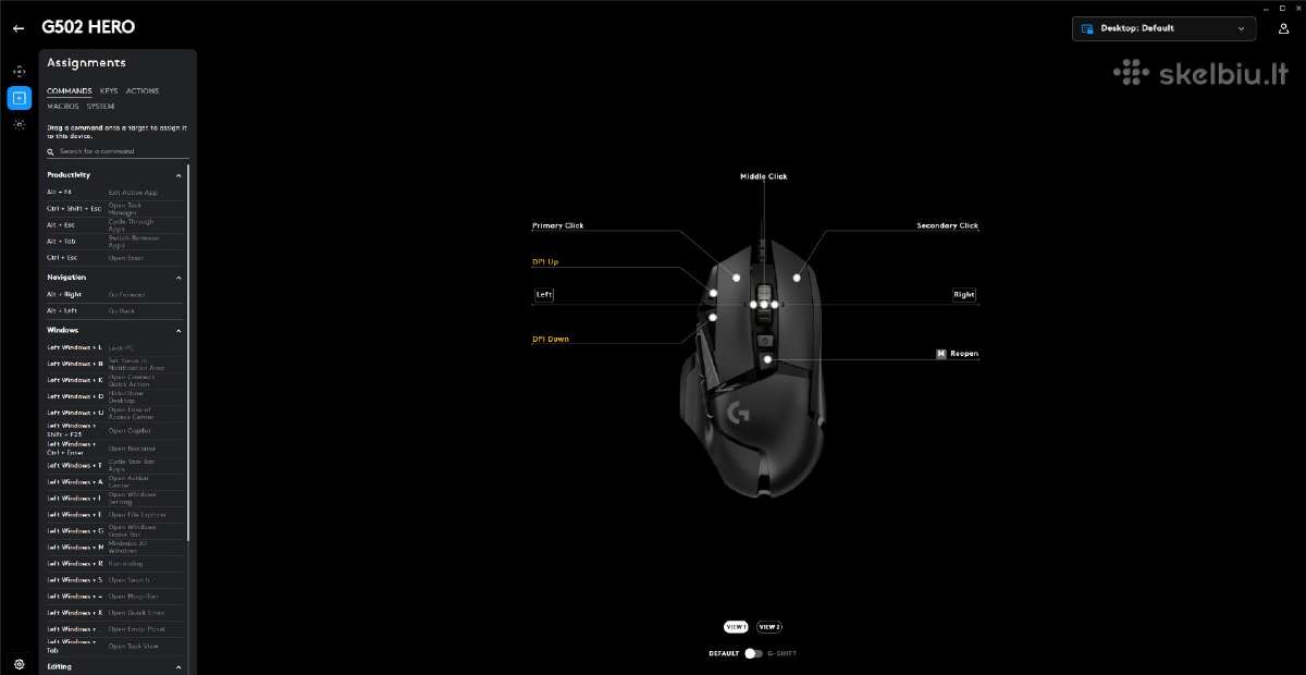 Logitech G502 Hero Se - nuotraukos Nr. 5