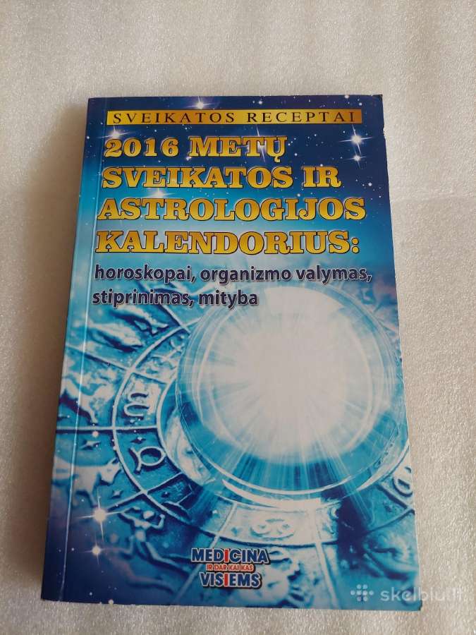 2016 metų sveikatos ir astrologijos kalendorius
