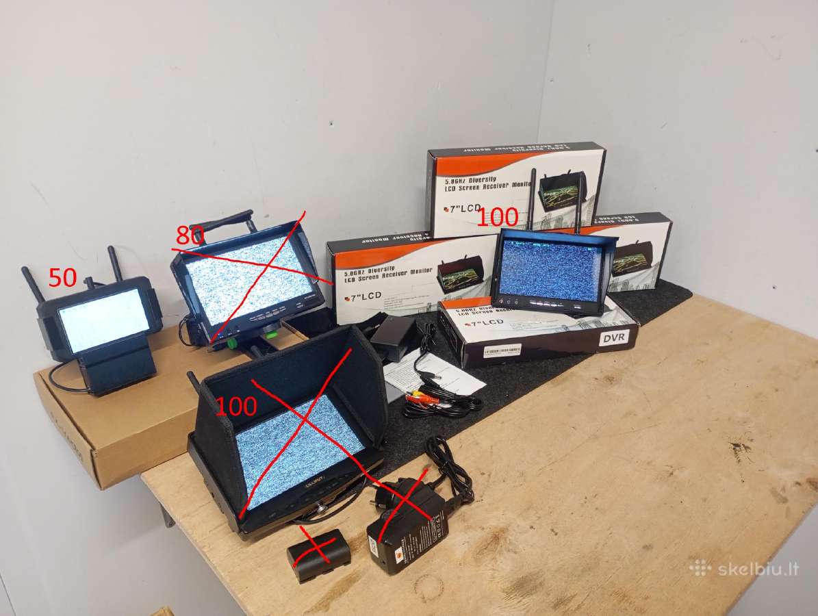 Fpv monitoriai / ekranai