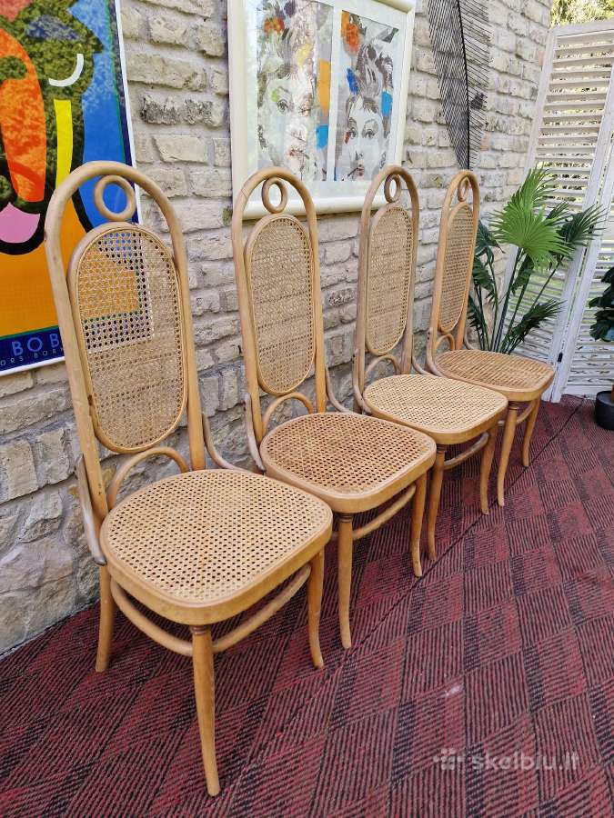 Vintažinės bukmedžio Thonet kėdės Nr.17 - nuotraukos Nr. 4