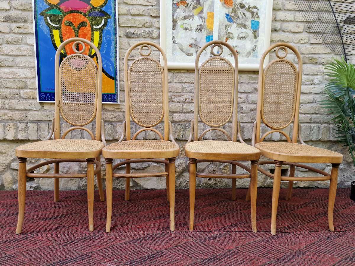 Vintažinės bukmedžio Thonet kėdės Nr.17 - nuotraukos Nr. 5
