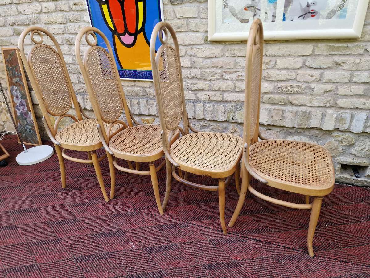 Vintažinės bukmedžio Thonet kėdės Nr.17 - nuotraukos Nr. 6