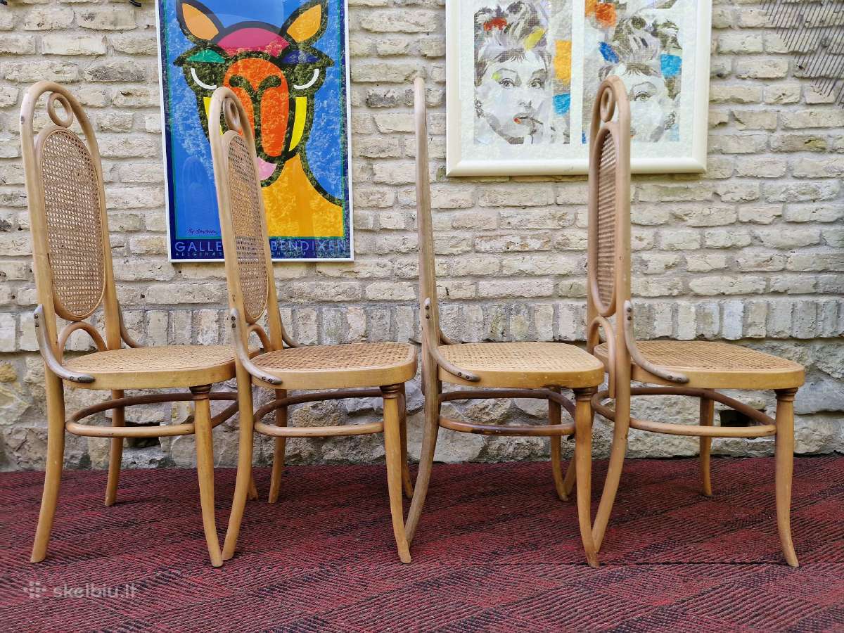 Vintažinės bukmedžio Thonet kėdės Nr.17 - nuotraukos Nr. 7
