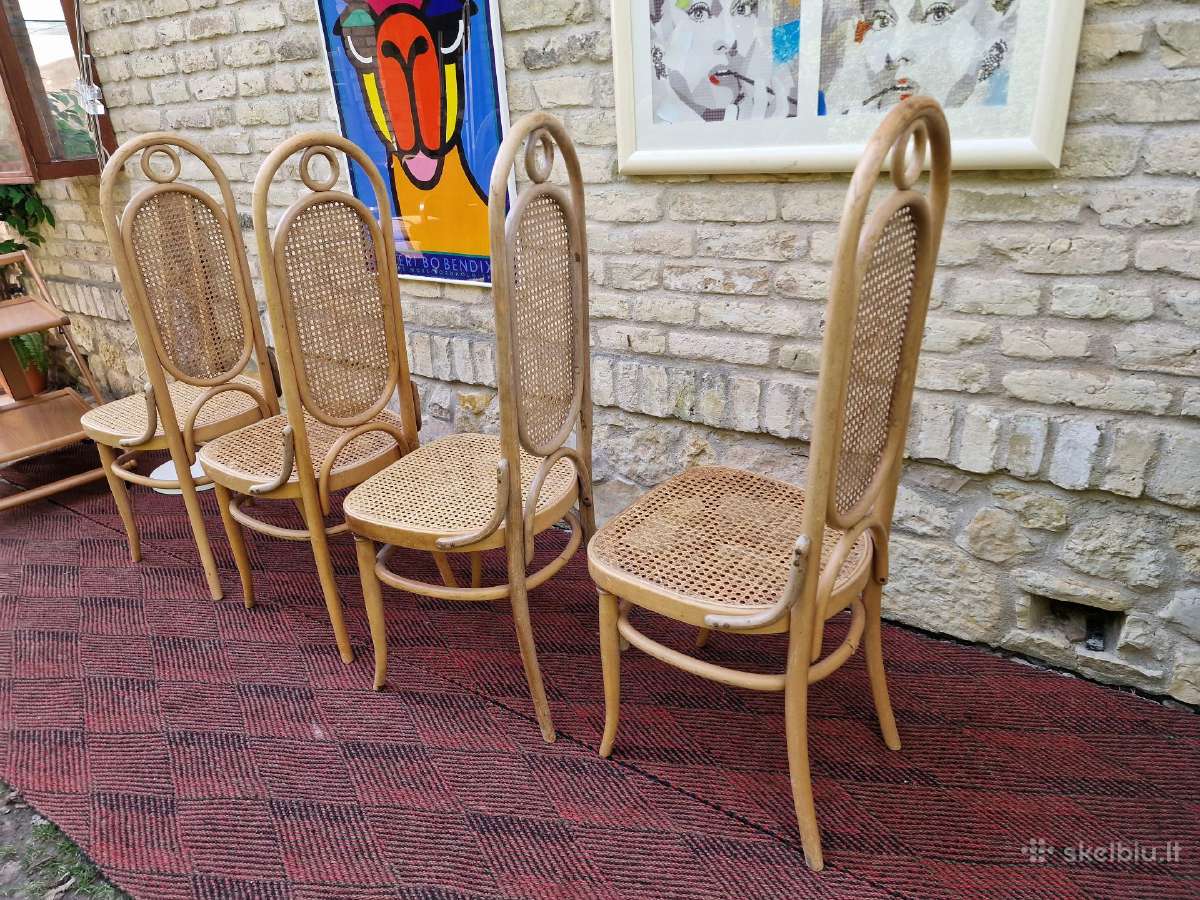 Vintažinės bukmedžio Thonet kėdės Nr.17 - nuotraukos Nr. 8