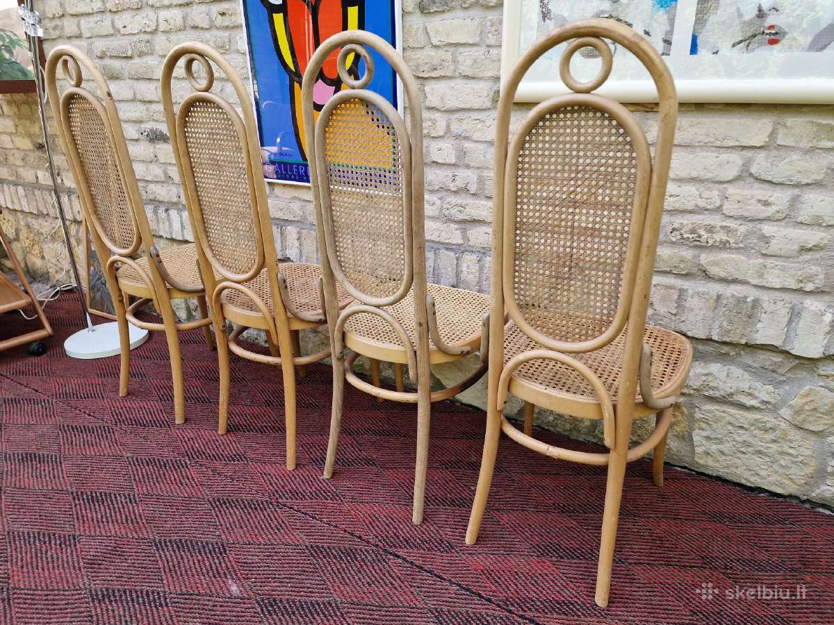 Vintažinės bukmedžio Thonet kėdės Nr.17 - nuotraukos Nr. 17