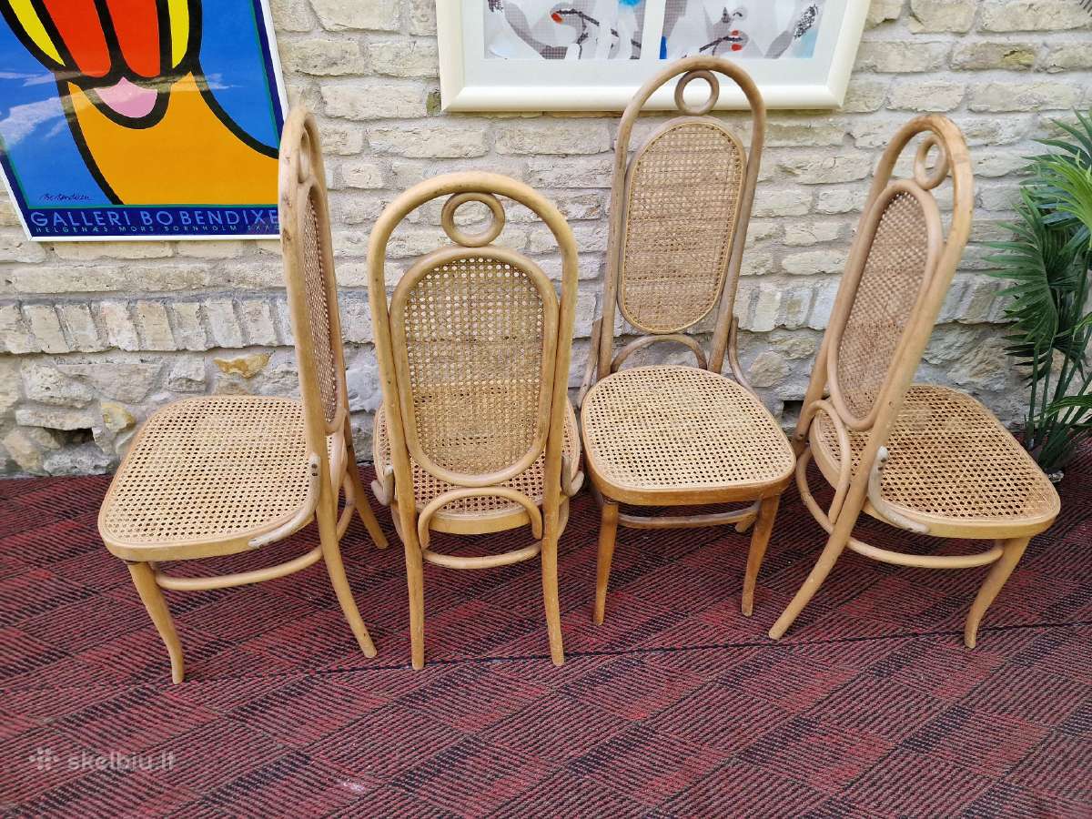 Vintažinės bukmedžio Thonet kėdės Nr.17 - nuotraukos Nr. 21