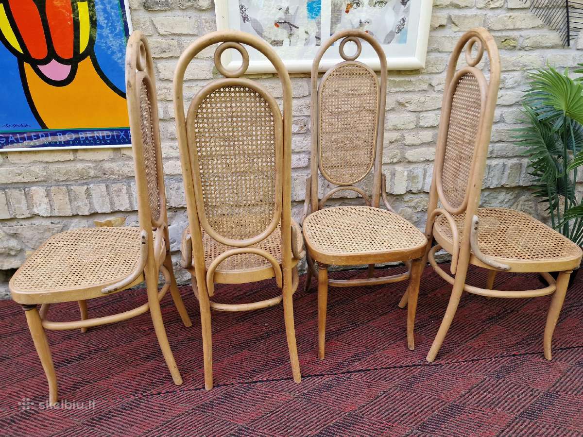 Vintažinės bukmedžio Thonet kėdės Nr.17 - nuotraukos Nr. 22