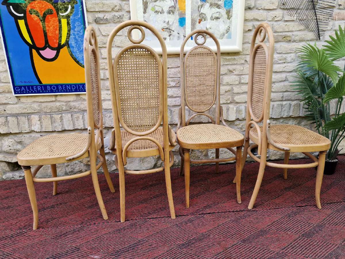 Vintažinės bukmedžio Thonet kėdės Nr.17 - nuotraukos Nr. 23